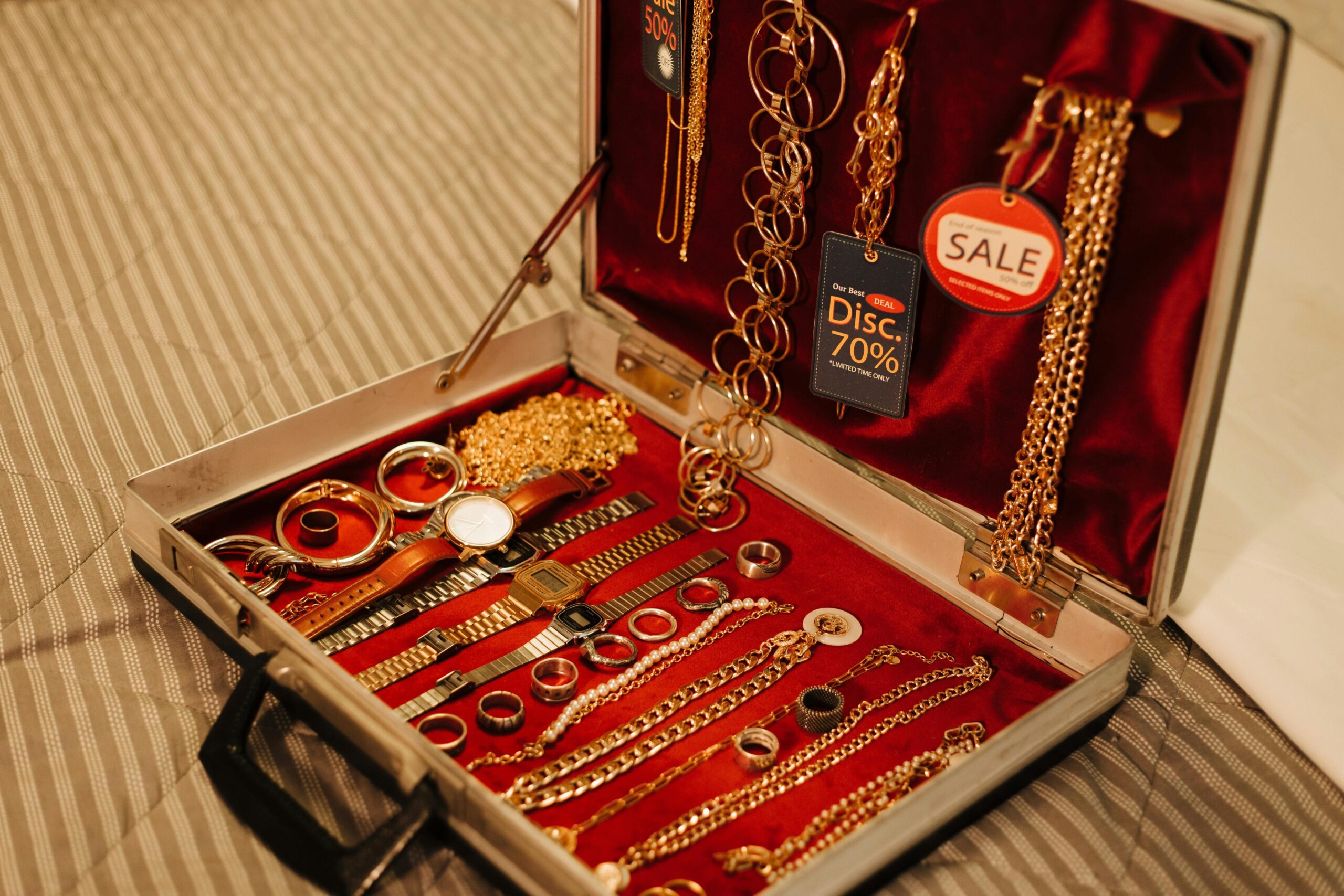 Gold Apple Watch Edition Series 2 displayed on velvet