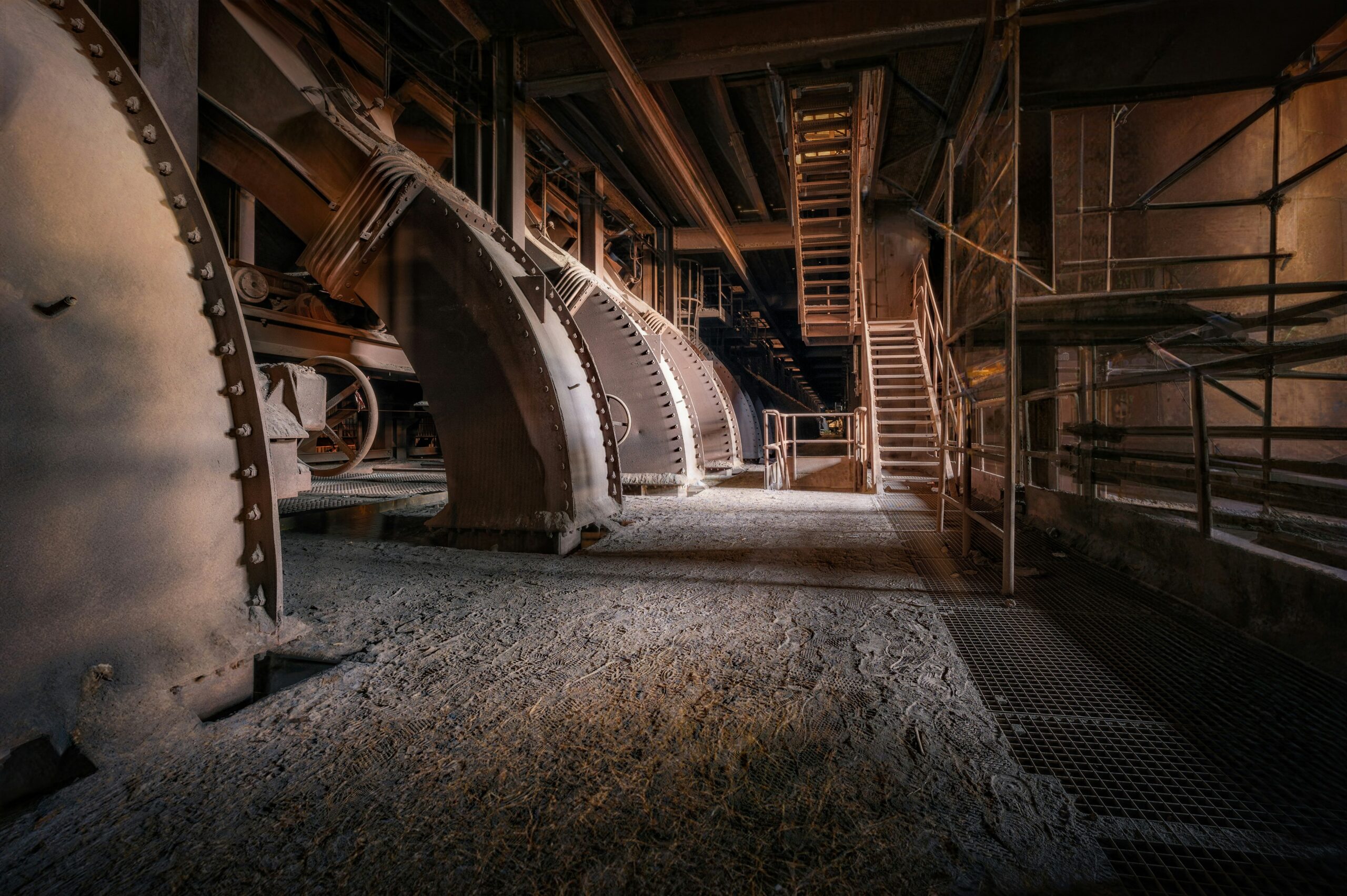 Workers at an ethically managed metal mine working safely with proper equipment
