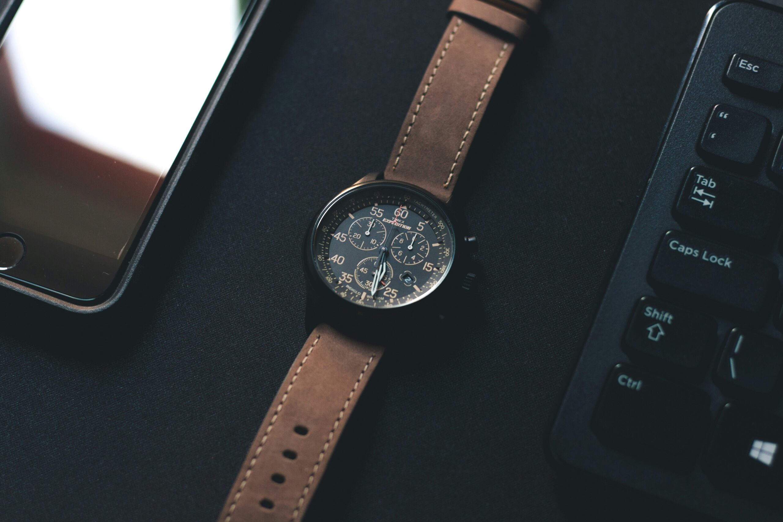 Close-Up Shot of Latest Tag Heuer Smartwatch Model