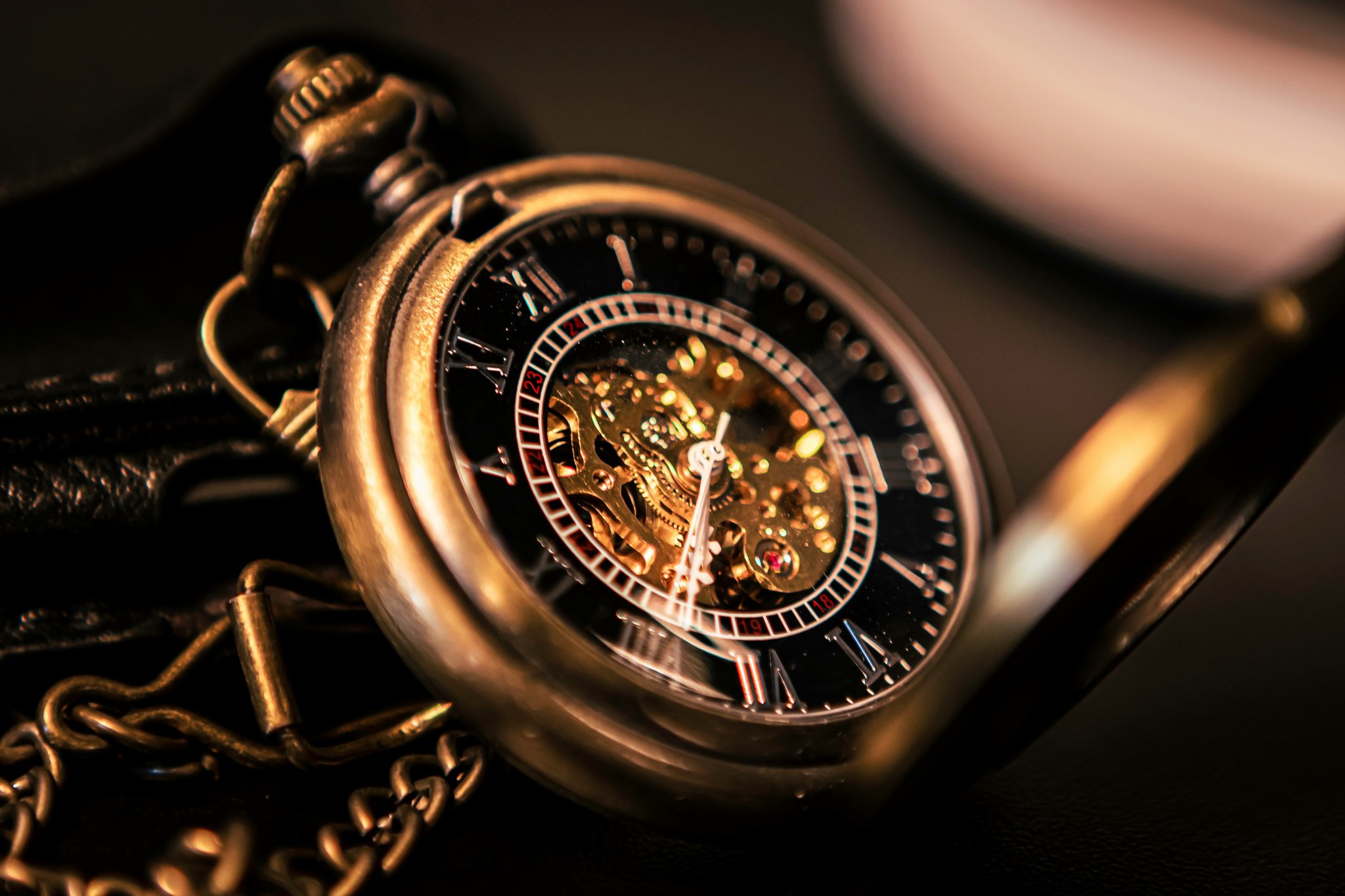 A close-up photo of an Armani Hybrid Smartwatch showing its elegant dial and smart features interface.