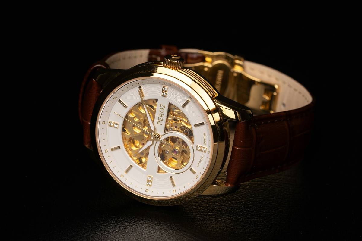 Evolution of watch designs featuring diamond accents